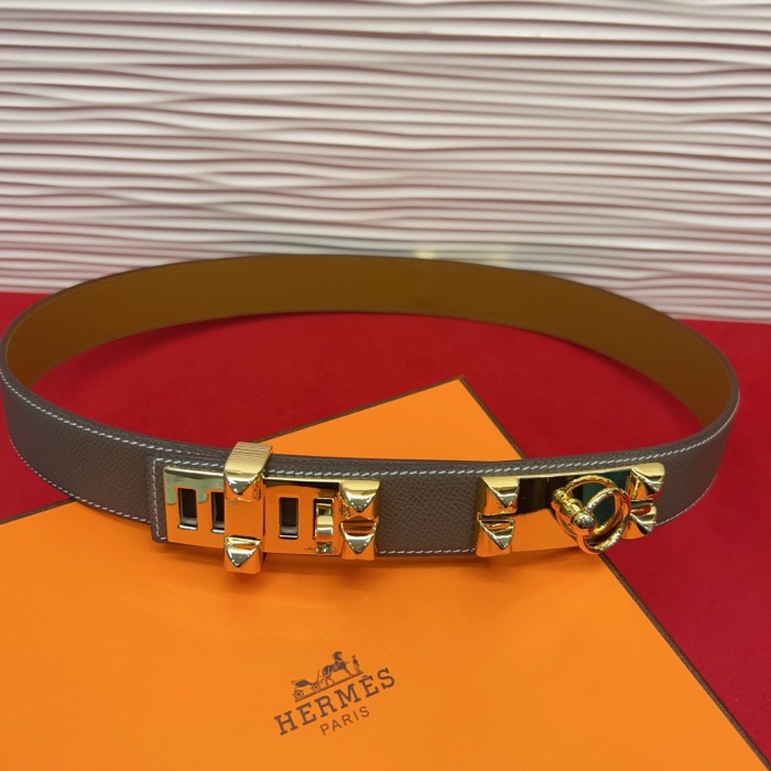 HERMES Collier de Chien 32MM BELT FZYD270