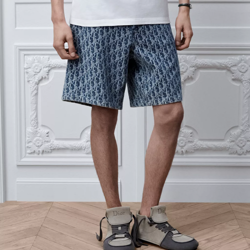 DIOR Oblique Denim shorts FZKZ1901