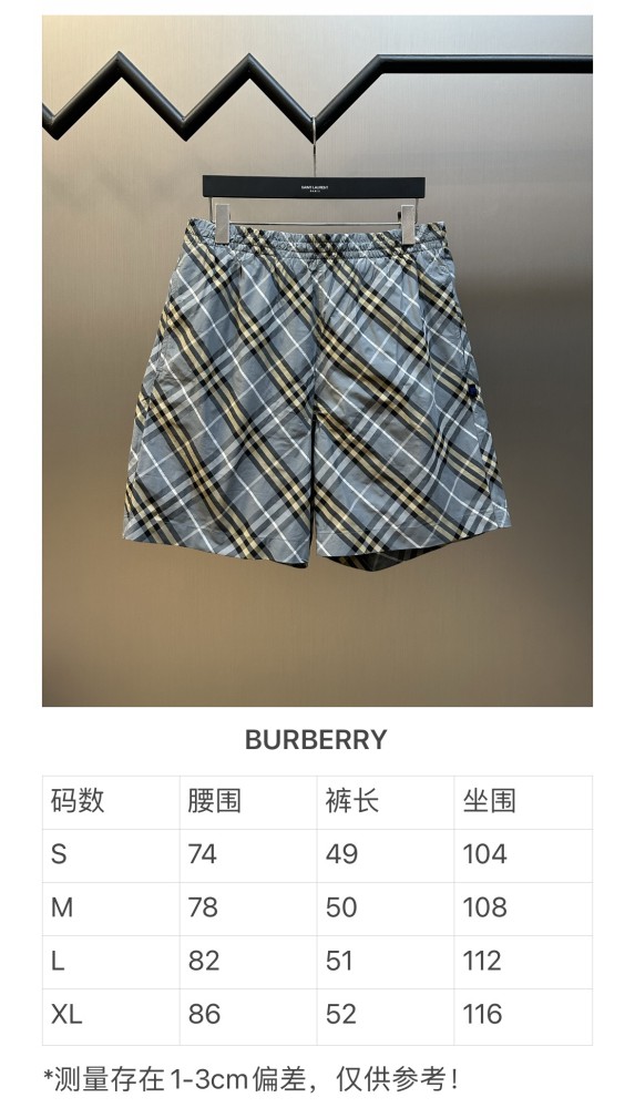 Burberry Check Swim Shorts FZKZ1946