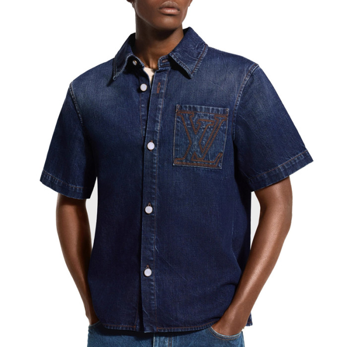 LV Denim Shirts FZCS673