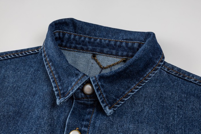 LV Denim Shirts FZCS673