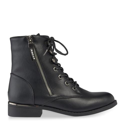 Truworths Black Lace Up Boot