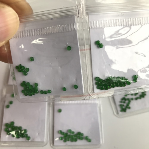Myanmar emerald ring face (small package)-14 packs