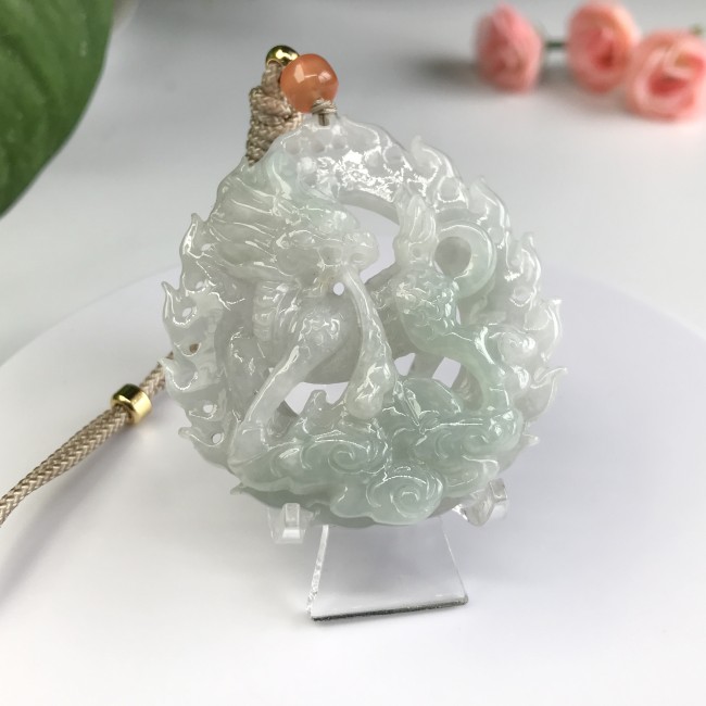 Jade Unicorn Tag