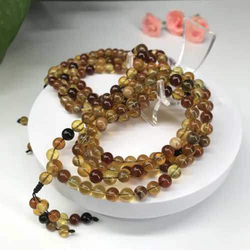 Amber jewel string
