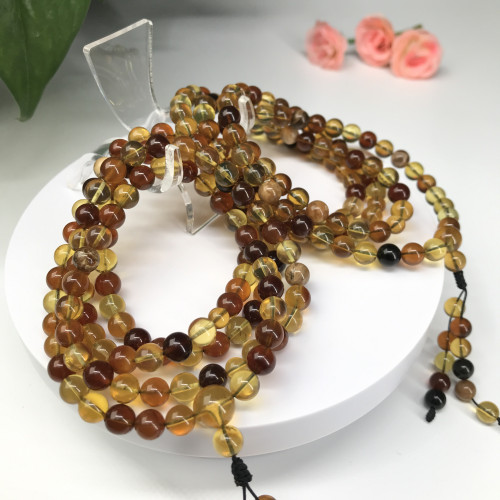 Amber jewel string