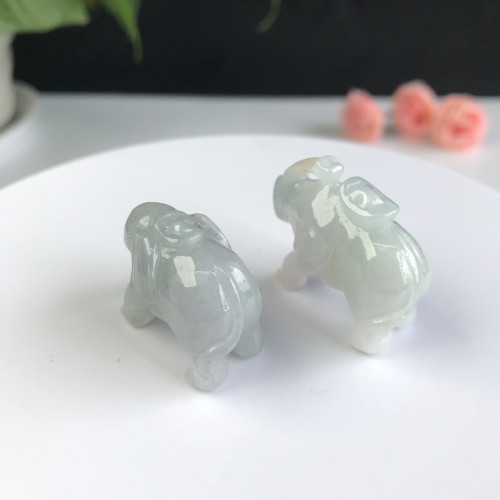 Jade Elephant (2 pieces)
