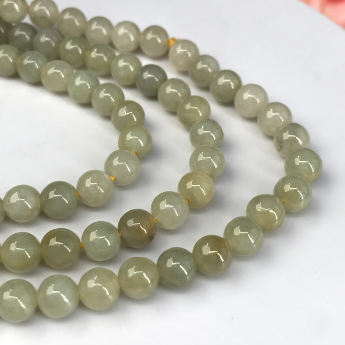 Jade bead chain