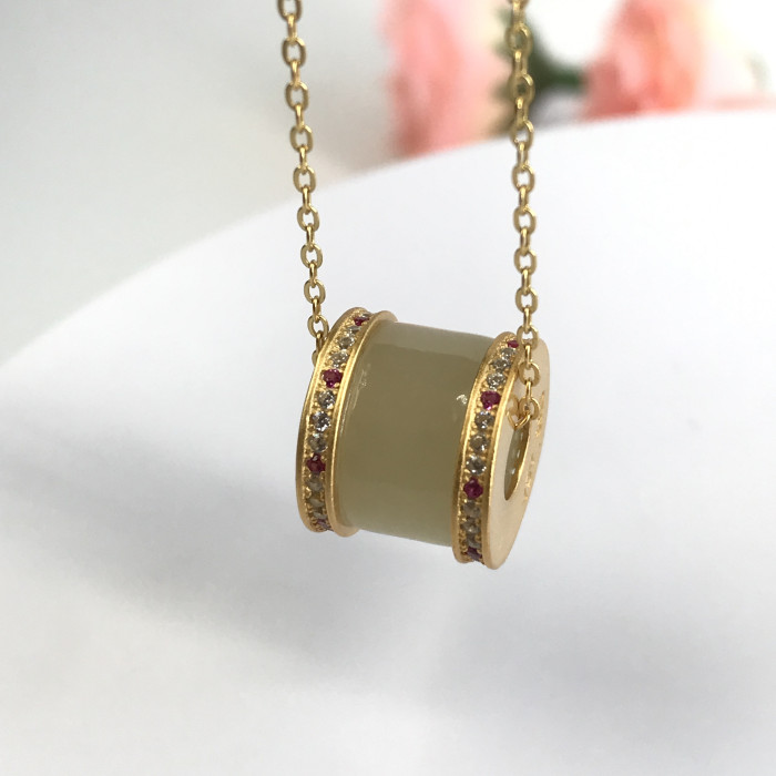 Hetian jade pendant