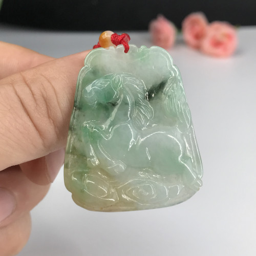Jade pendant (horse)