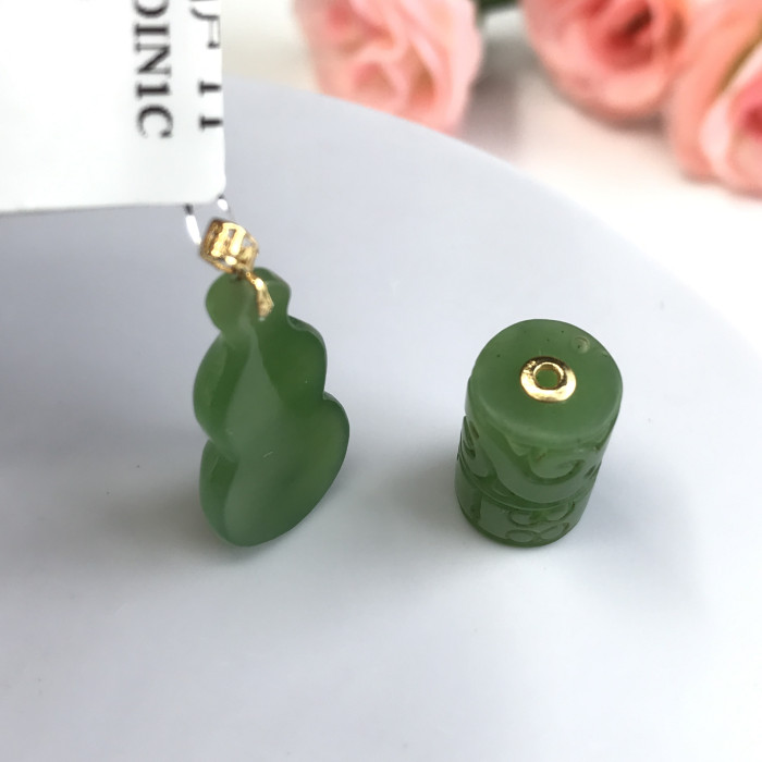 Xiuyan Jade Pendant (2 pieces)