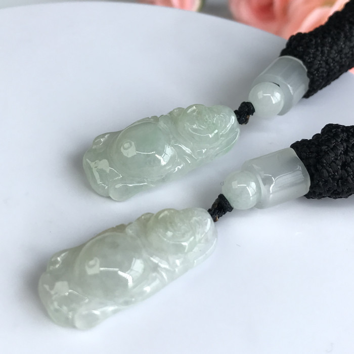 Jade Little Buddha Pendant