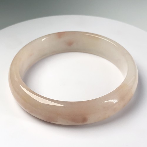 Gold silk jade bracelet