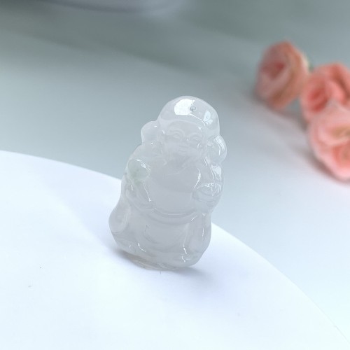 Jade God of wealth Pendant