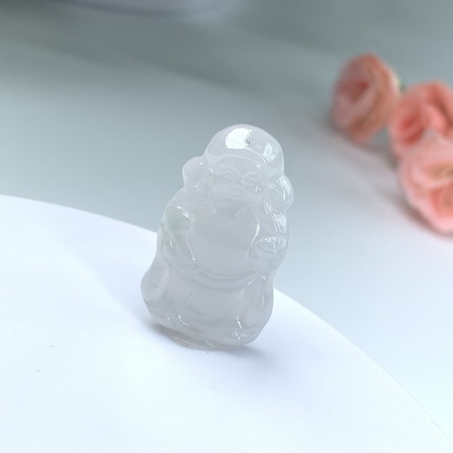 Jade God of wealth Pendant