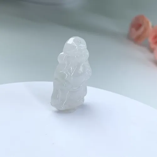 Jade God of wealth Pendant