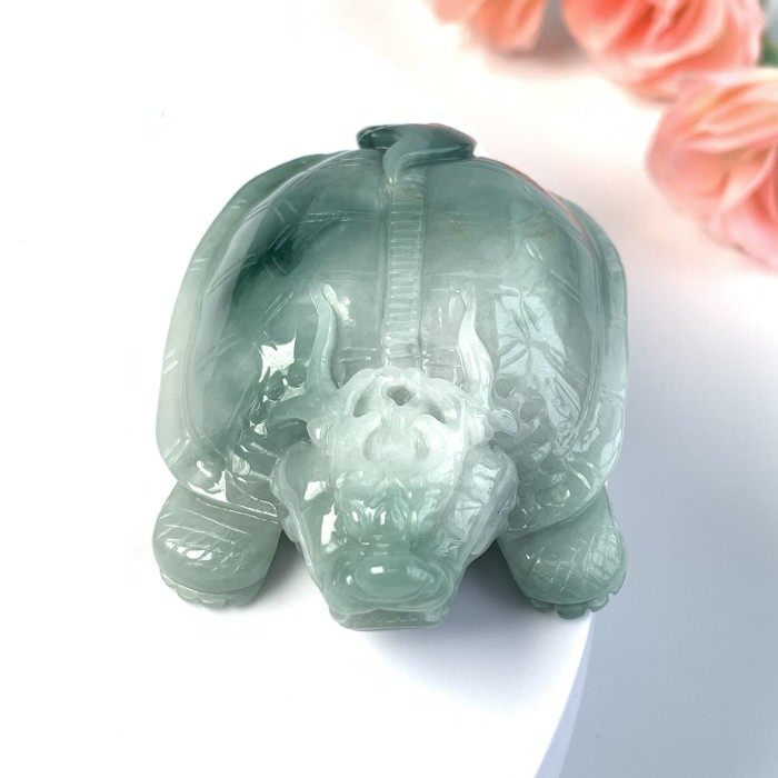 Jade tortoise ornaments