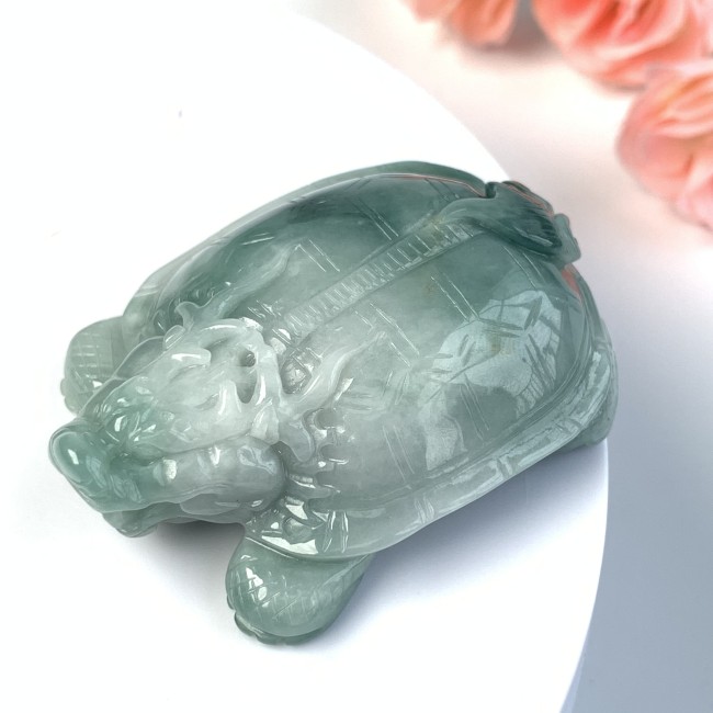 Jade tortoise ornaments