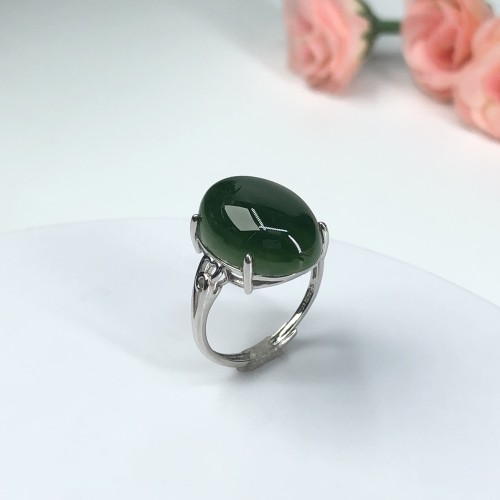 Hotan jade ring