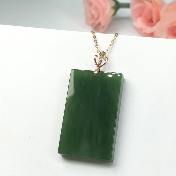 Hetian jade pendant