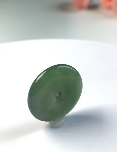 Hotan jade safety buckle