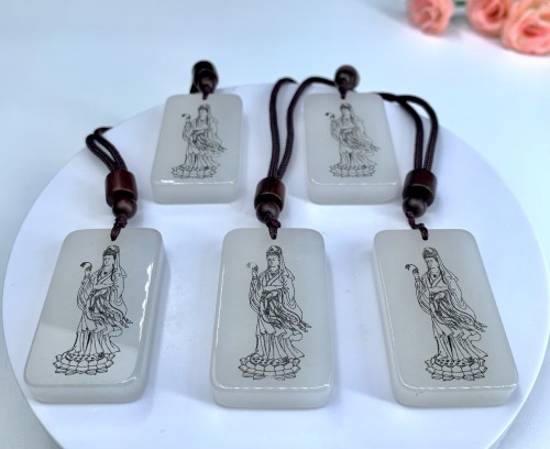 Hetian jade pendant