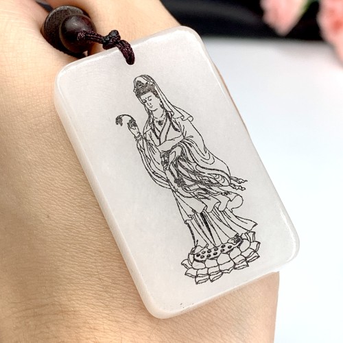 Hetian jade pendant