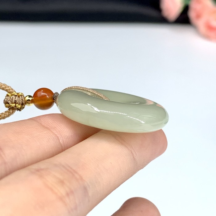 Hetian jade pendant
