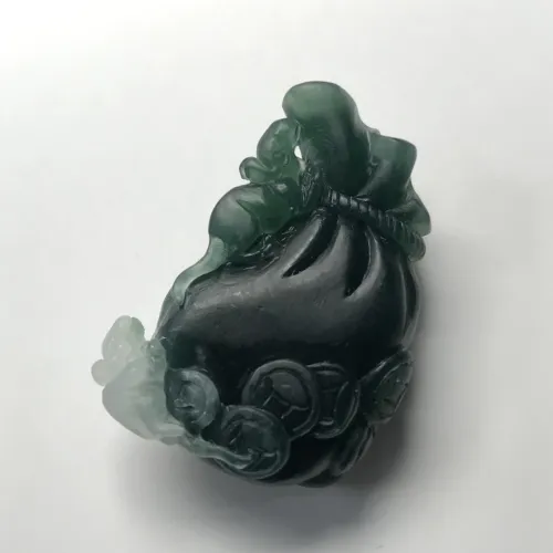 Jade blessing bag
