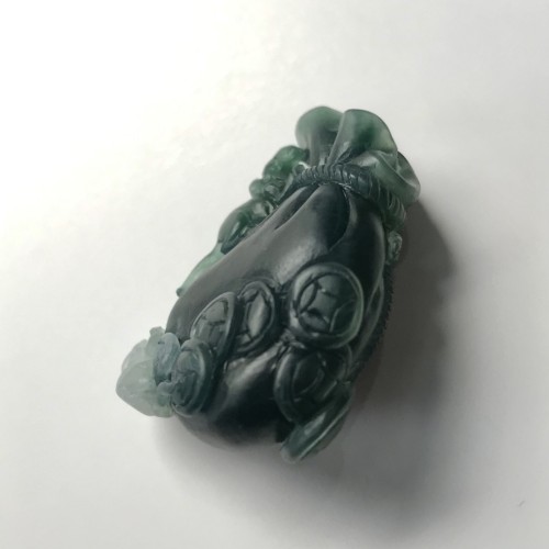 Jade blessing bag