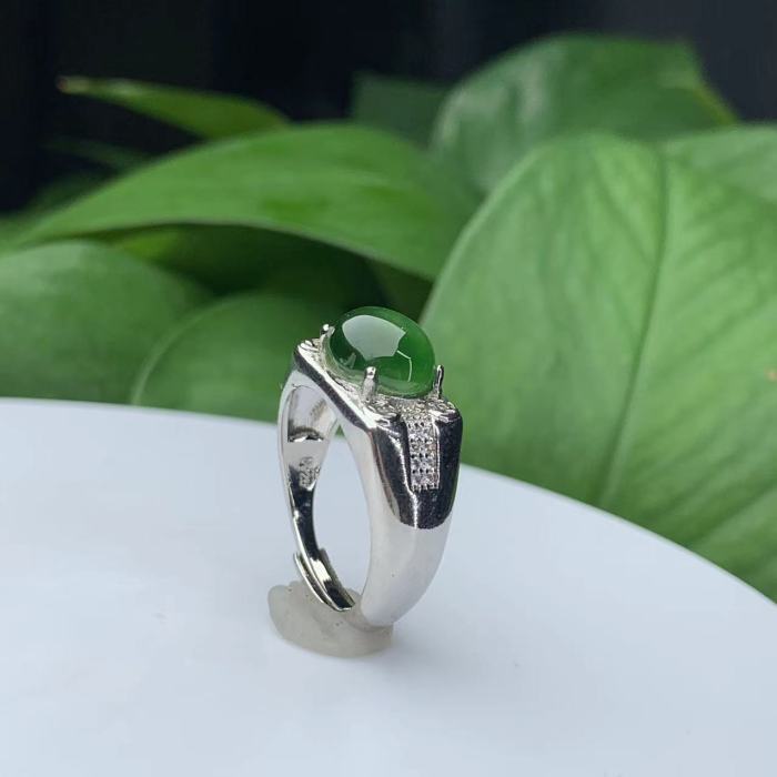Hotan jade ring