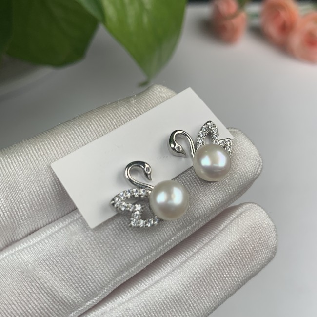 pearl earrings