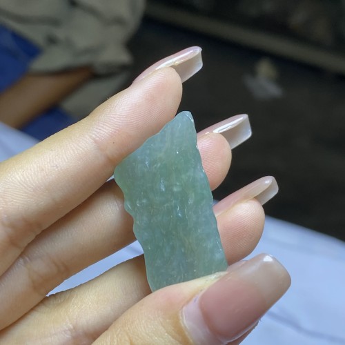 Jadeite follows the shape