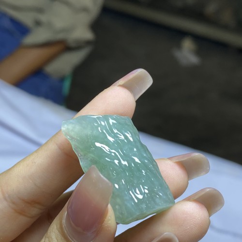 Jadeite follows the shape