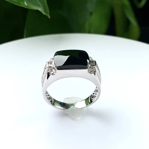 Ink green ring