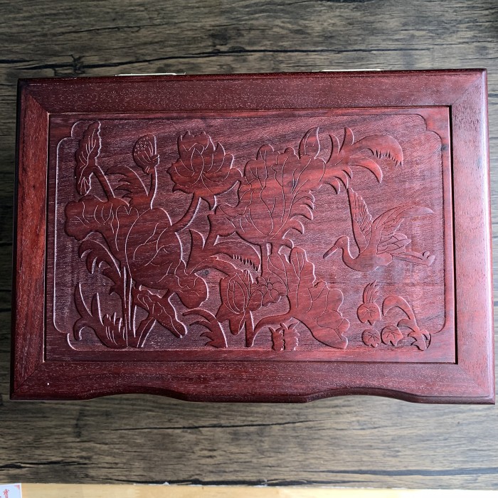 Sandalwood jewelry box