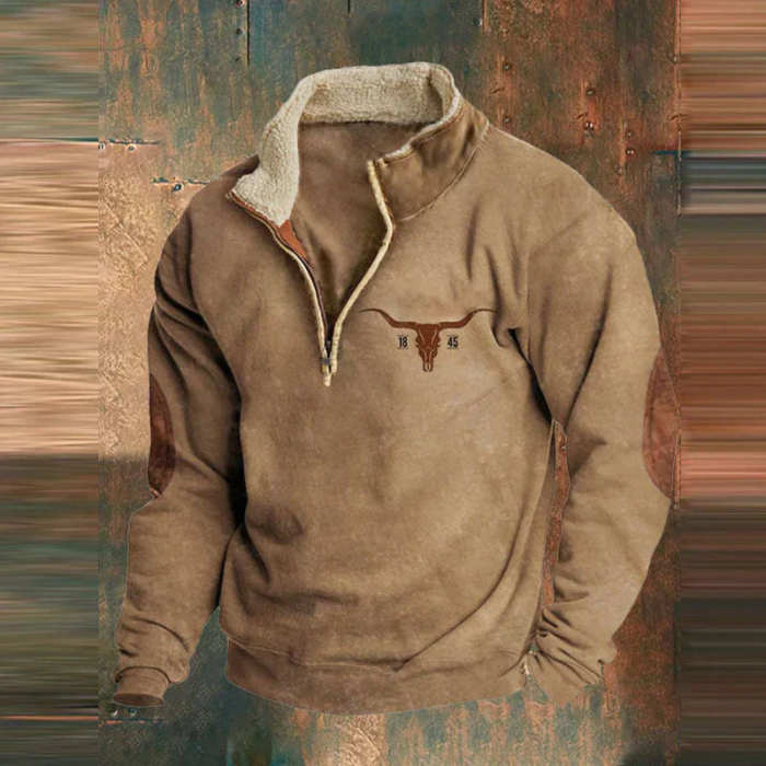 Levi - Modern Zip-Up Sweater