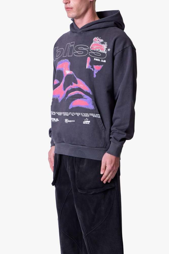 Bliss Hoodie - Washed Black
