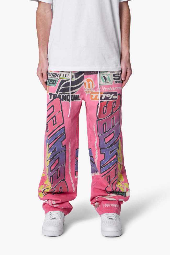 Ultra Baggy Sedated MX Pants - Pink