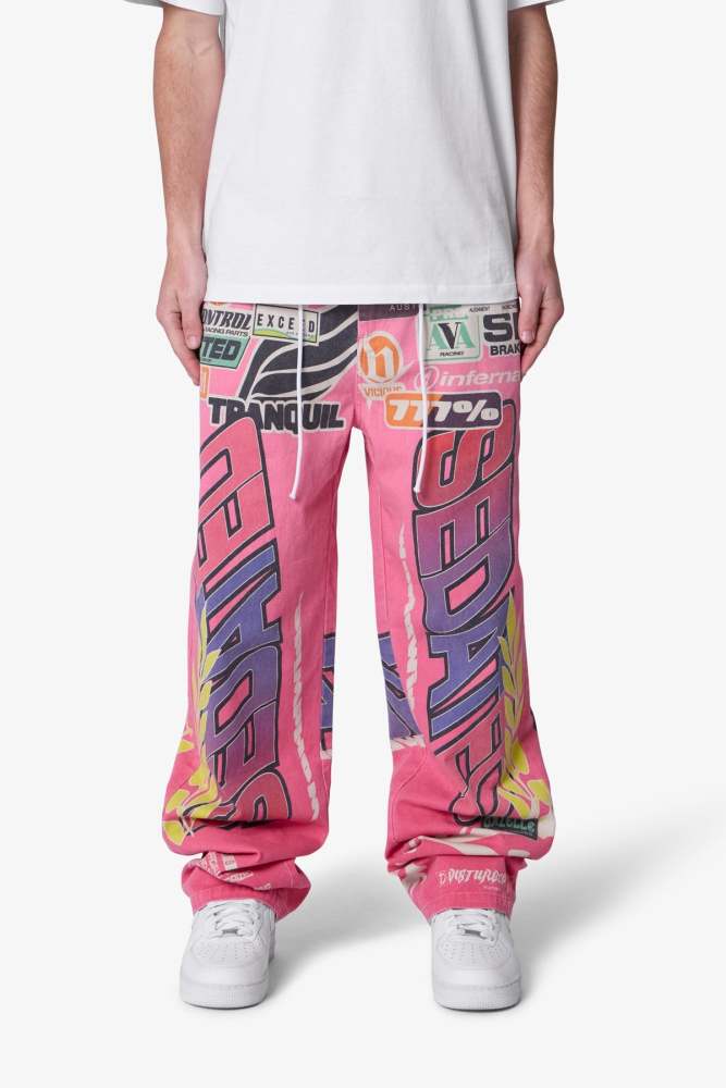 Ultra Baggy Sedated MX Pants - Pink