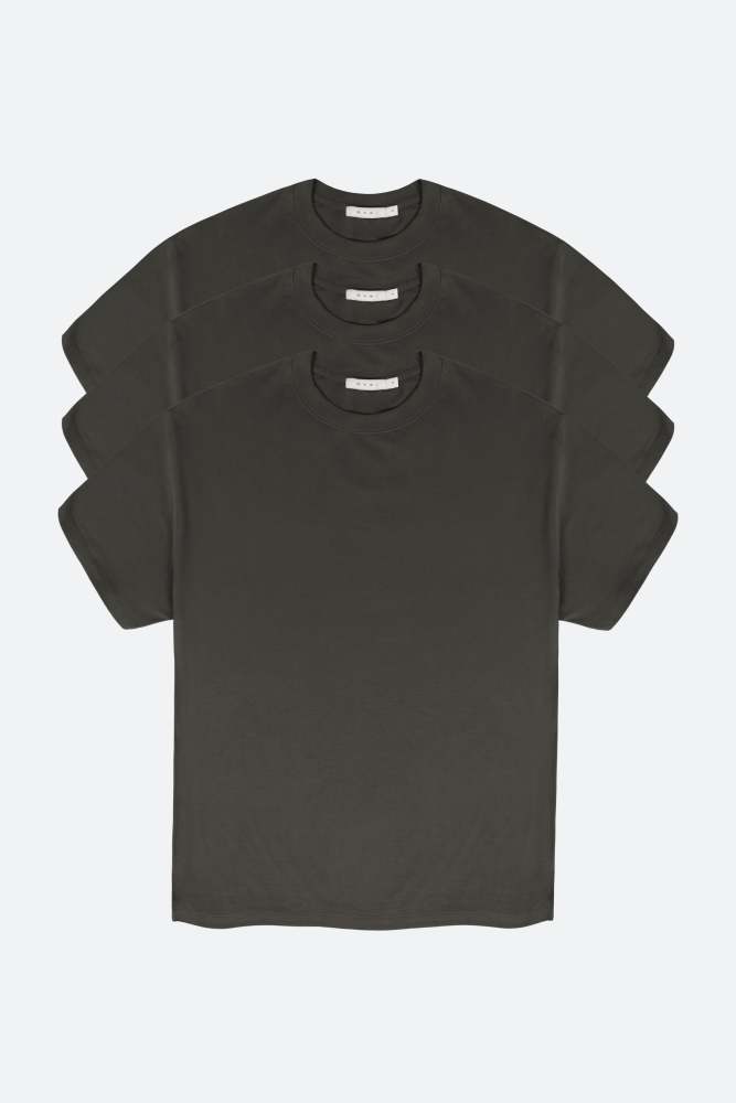 Every Day Tee 3 Pack - Chocolate