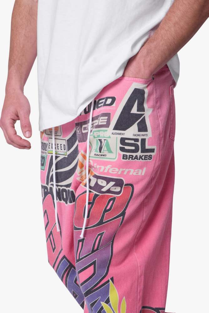 Ultra Baggy Sedated MX Pants - Pink