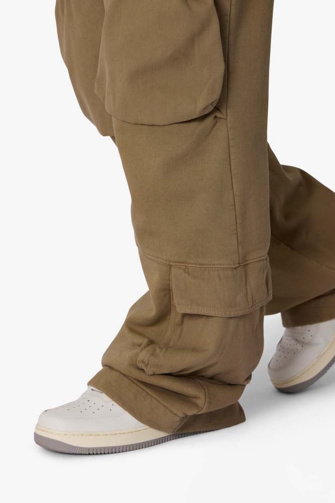 Front Cargo Sweatpants - Washed Earth