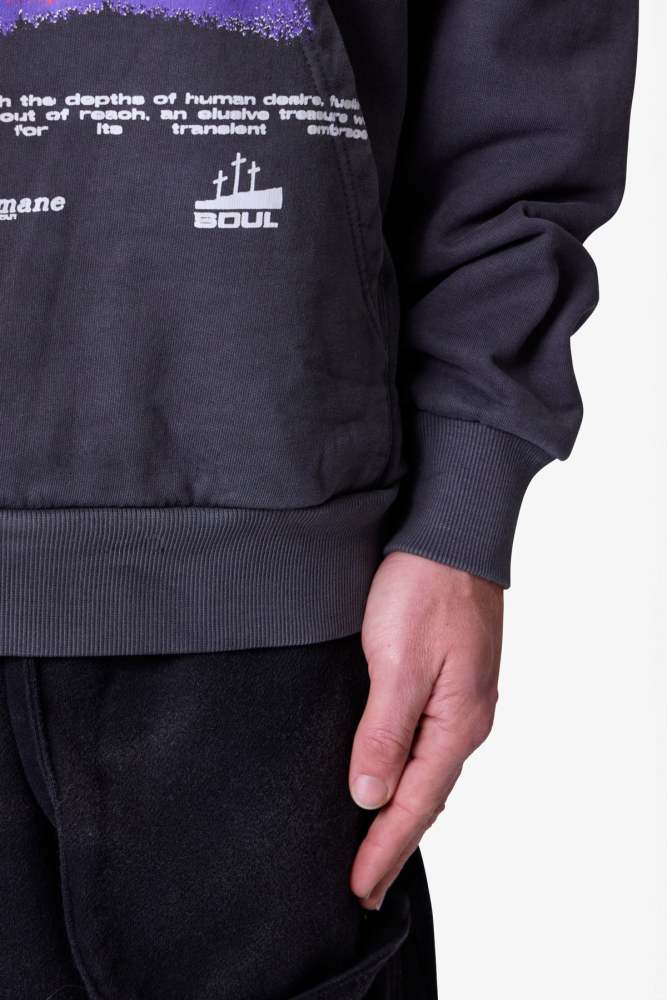Bliss Hoodie - Washed Black