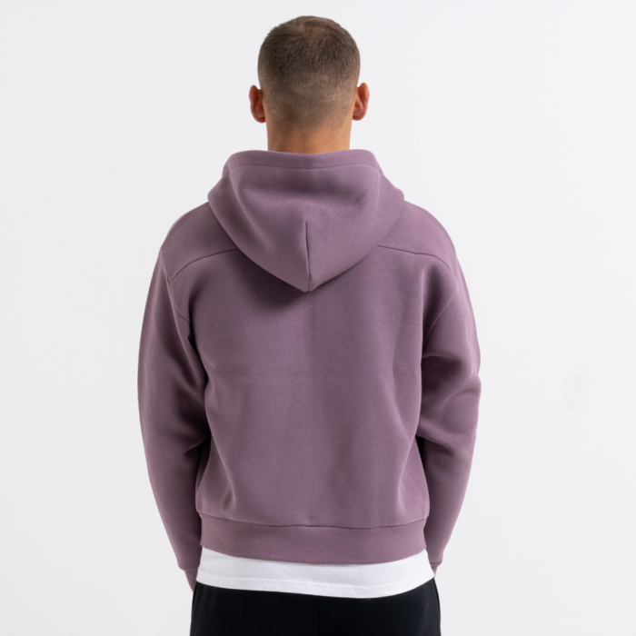 Diallo Zip Hoodie - Mauve Dusk