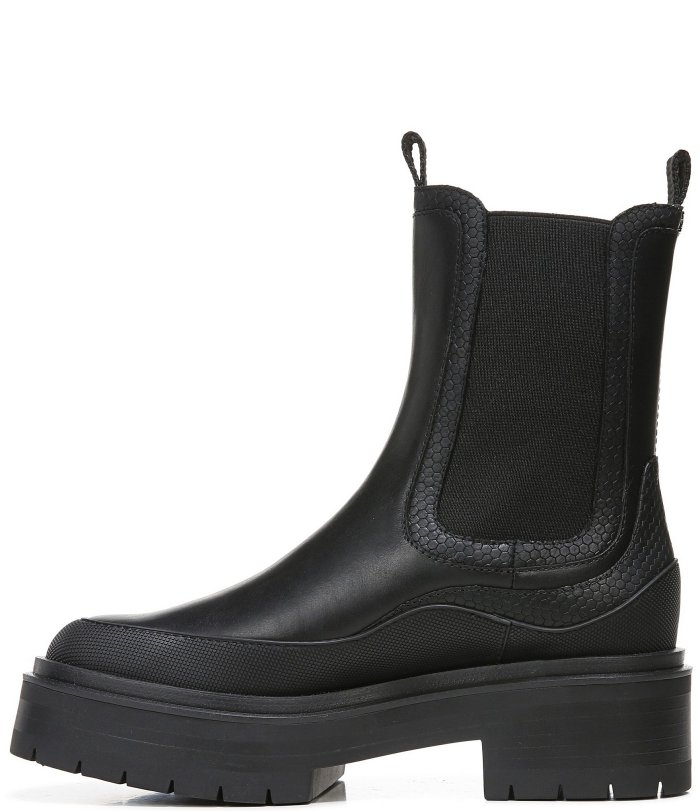 Lulia Water Repellent Mud Guard Leather Booties