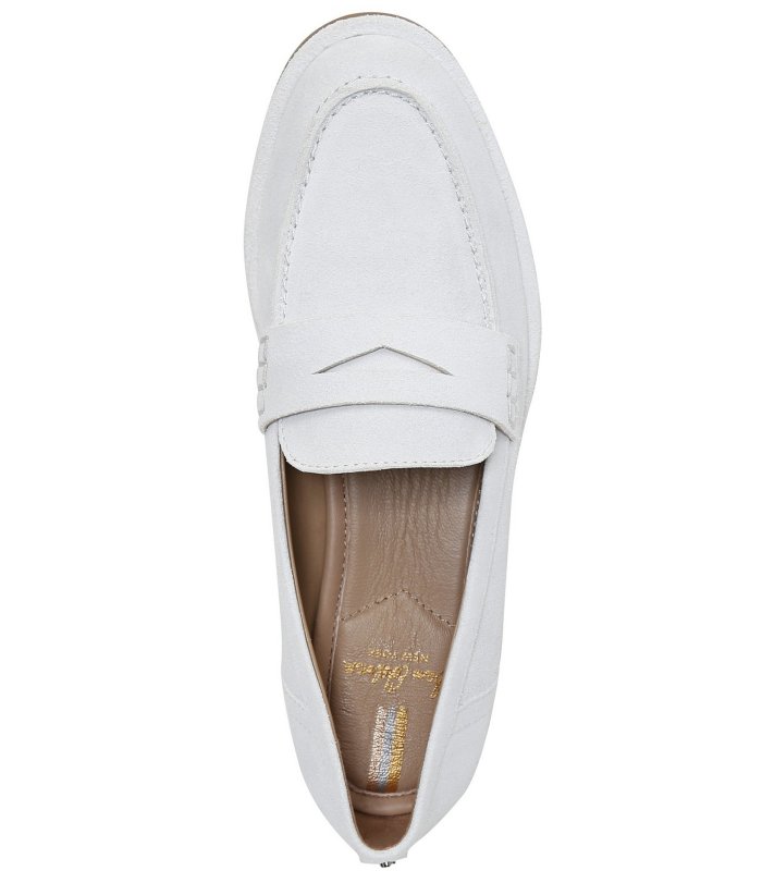 Birch Suede Leather Slip-On Penny Loafers