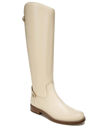 Mikala Tall Leather Almond Toe Riding Boots