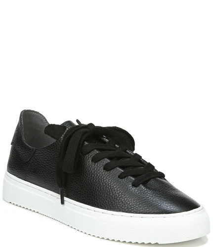 Poppy Leather Lace-Up Sneakers