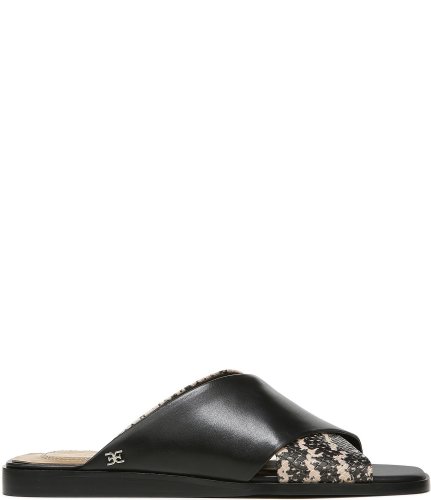 Idina Snake Printed Leather Sandals
